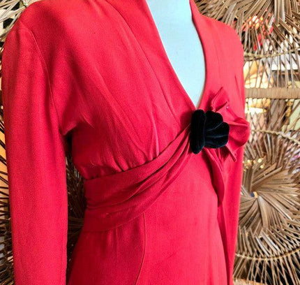 Vintage 80's Thierry Mugler Cocktail Dress - Yatva