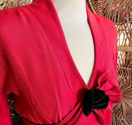 Vintage 80's Thierry Mugler Cocktail Dress - Yatva