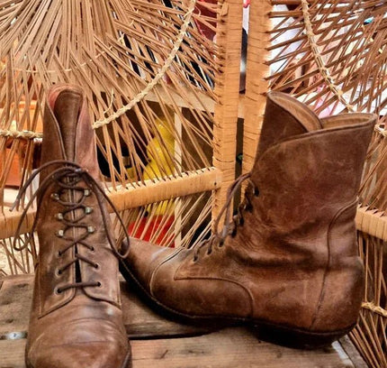 Vintage 80's Tony Mora Ankle Boots - Yatva