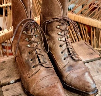 Vintage 80's Tony Mora Ankle Boots - Yatva