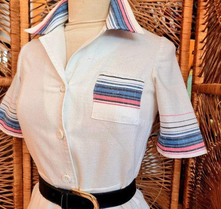 Vintage 80's Trevira Mod Dress - Yatva