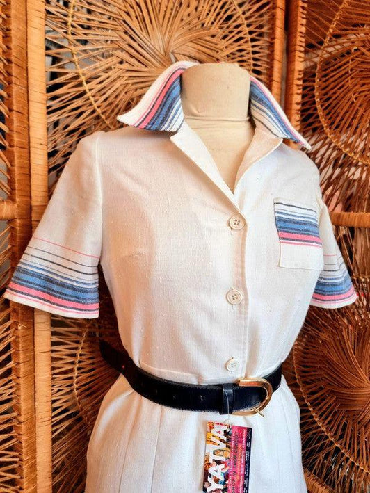Vintage 80's Trevira Mod Dress - Yatva