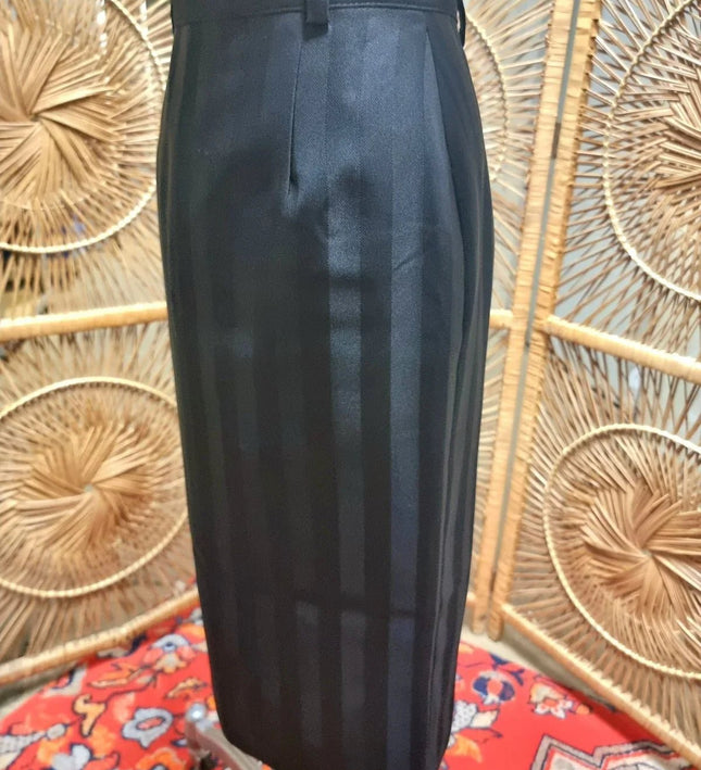 Vintage 80s Trevira Stripe Skirt - Yatva