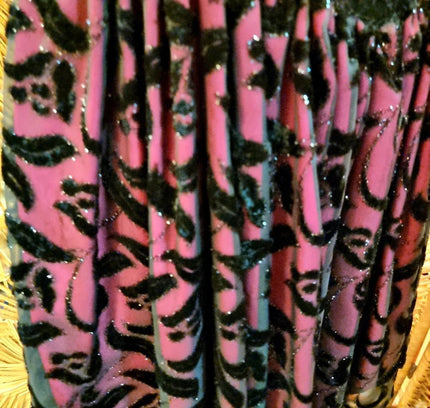 Vintage 80s Velvet Party Dress - Yatva