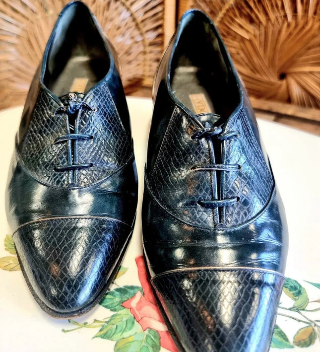 Vintage 80's Vimark Brogue Shoes - Yatva