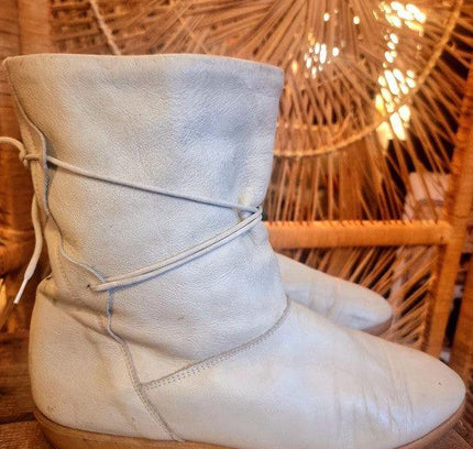 Vintage 80's Virgola Leather Boot - Yatva