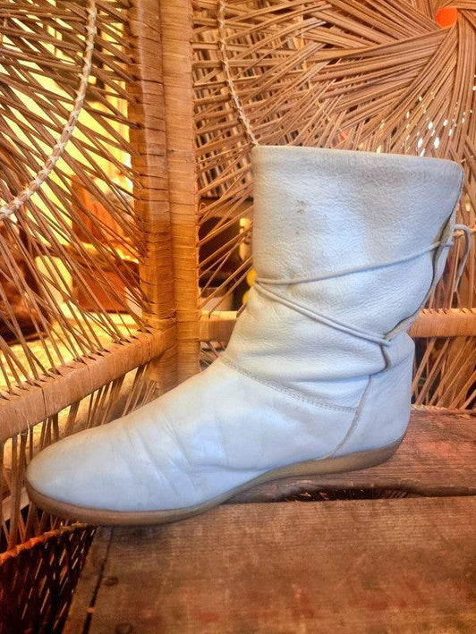 Vintage 80's Virgola Leather Boot - Yatva