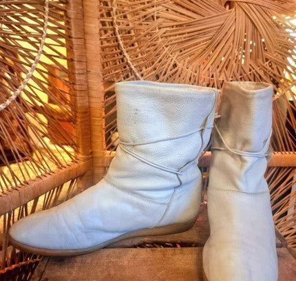 Vintage 80's Virgola Leather Boot - Yatva