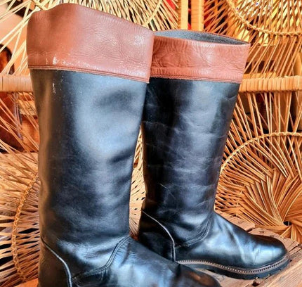 Vintage 80's WildCat Leather Boots - Yatva