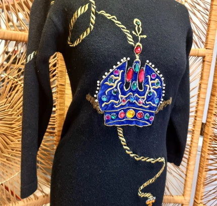 Vintage 80's Wool Jumper Sweater - Yatva