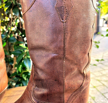 Vintage 80's W.Topps Cowboy Boots - Yatva