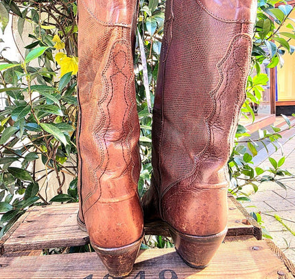 Vintage 80's W.Topps Cowboy Boots - Yatva