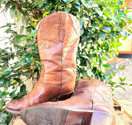 Vintage 80's W.Topps Cowboy Boots - Yatva