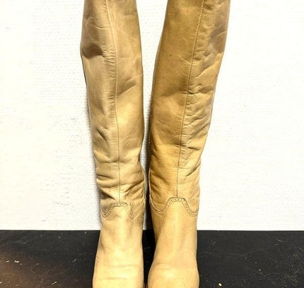 Vintage 80s zip up boots - Yatva