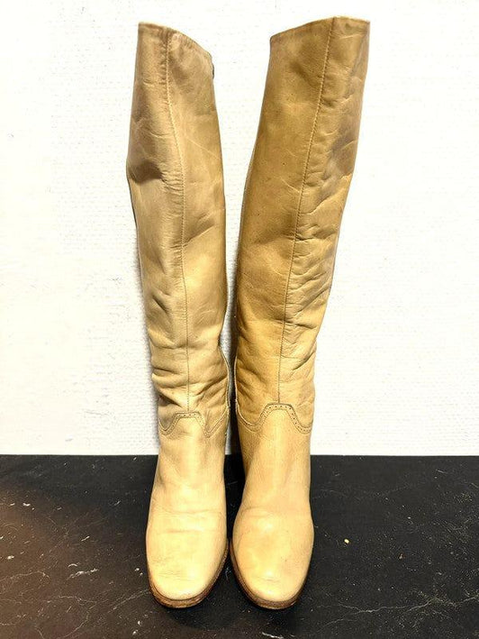 Vintage 80s zip up boots - Yatva