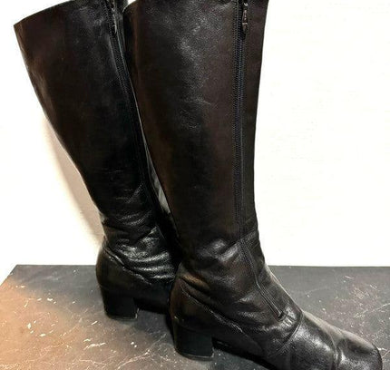 Vintage 80s zip up boots - Yatva