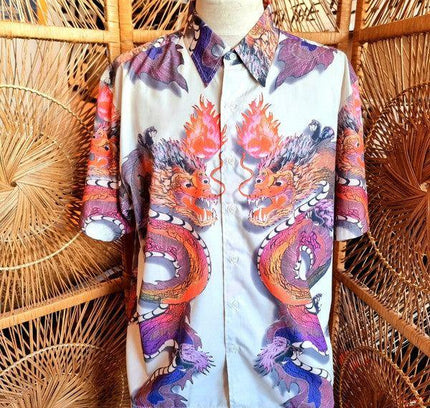 Vintage 80's/90's Bowling Shirt - Yatva