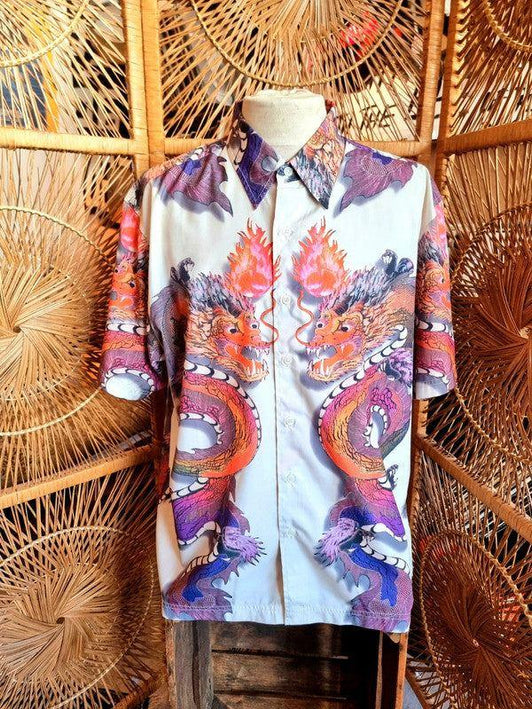 Vintage 80's/90's Bowling Shirt - Yatva