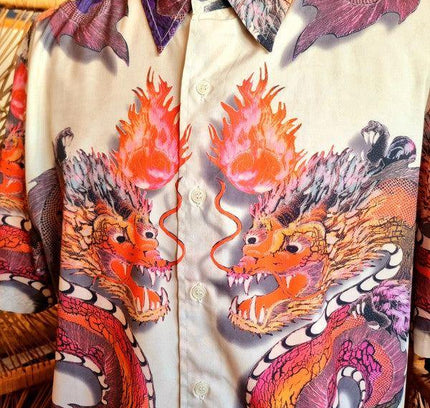 Vintage 80's/90's Bowling Shirt - Yatva