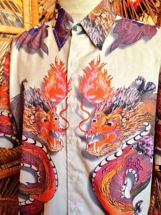Vintage 80's/90's Bowling Shirt - Yatva