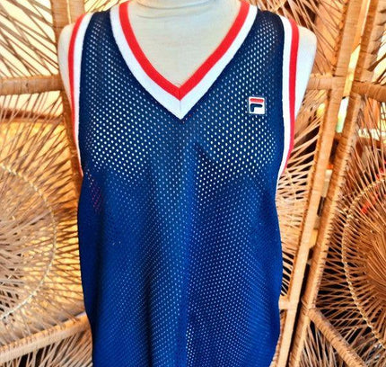Vintage 80's/90's Fila Basketball Jersey - Yatva