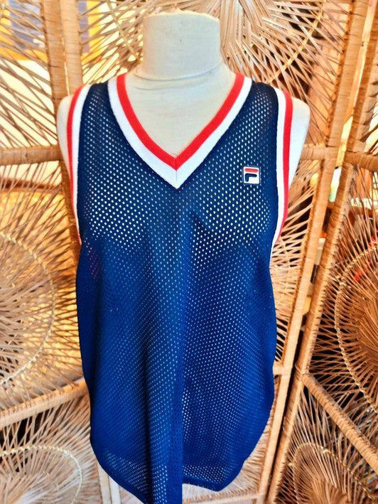 Vintage 80's/90's Fila Basketball Jersey - Yatva