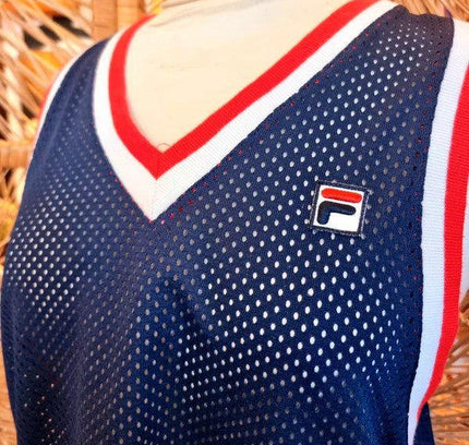 Vintage 80's/90's Fila Basketball Jersey - Yatva