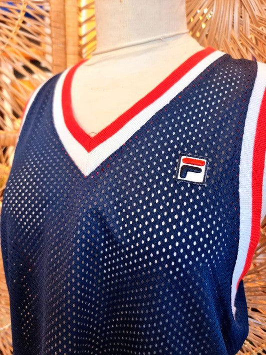 Vintage 80's/90's Fila Basketball Jersey - Yatva