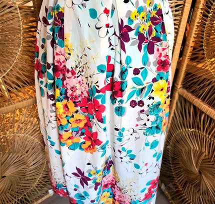 Vintage 80's/90's Floral Skirt - Yatva