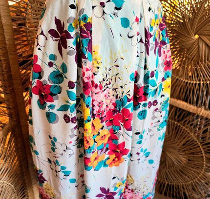 Vintage 80's/90's Floral Skirt - Yatva