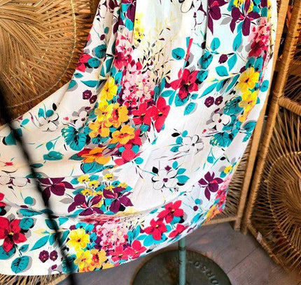 Vintage 80's/90's Floral Skirt - Yatva