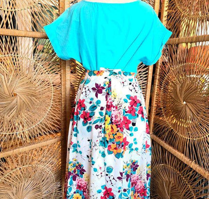 Vintage 80's/90's Floral Skirt - Yatva