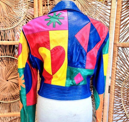 Vintage 80’s/90’s Michael Hoban North Beach Biker Jacket - Yatva