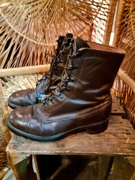 Vintage 80's/90's Military Boots - Yatva