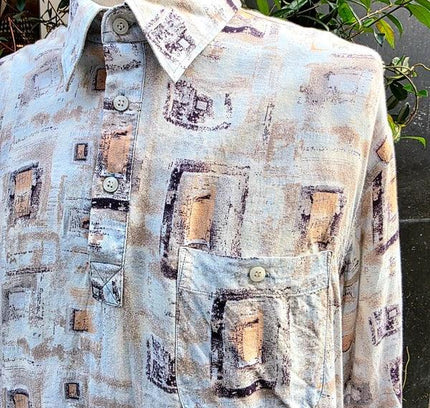 Vintage 80's/90's Print Shirt - Yatva