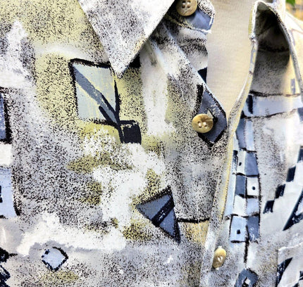 Vintage 80s/90s Print Shirt - Yatva
