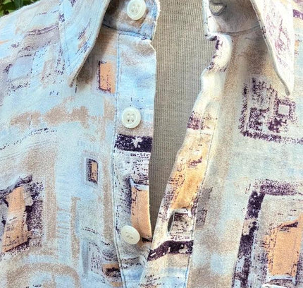 Vintage 80's/90's Print Shirt - Yatva