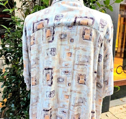 Vintage 80's/90's Print Shirt - Yatva