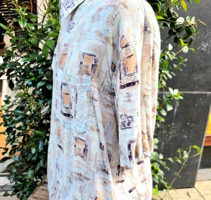 Vintage 80's/90's Print Shirt - Yatva