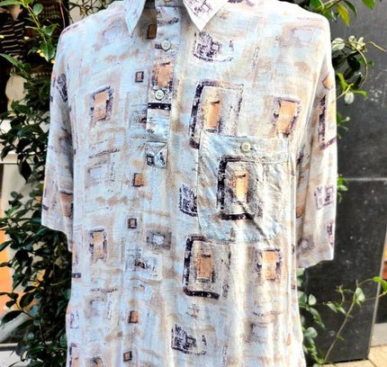 Vintage 80's/90's Print Shirt - Yatva