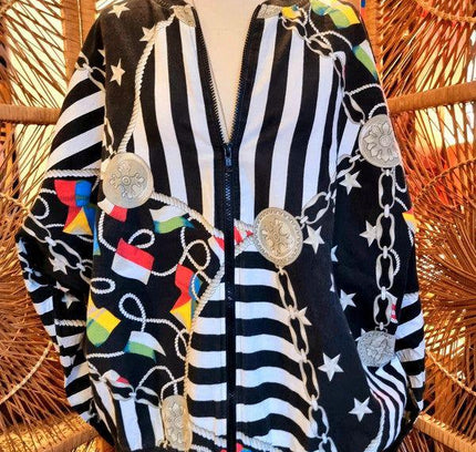 Vintage 80's/90's Silver Threads Jacket - Yatva