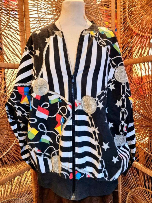 Vintage 80's/90's Silver Threads Jacket - Yatva