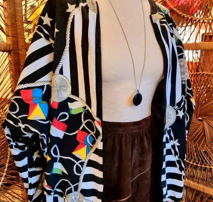 Vintage 80's/90's Silver Threads Jacket - Yatva