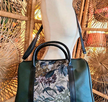 Vintage 80's/90's Tapestry Bag - Yatva