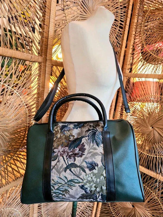 Vintage 80's/90's Tapestry Bag - Yatva