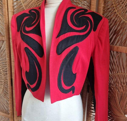 Vintage 80's/90's Yogicco Art Collection Jacket - Yatva