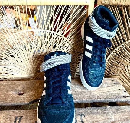 Vintage 90s Adidas Forum Hi Top Sneaker Trainers - Yatva