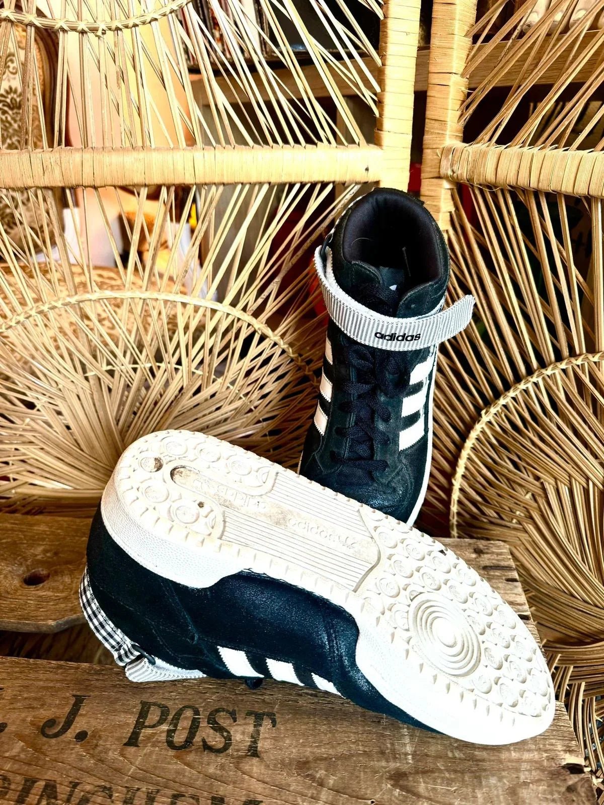 Vintage 90s Adidas Forum Hi Top Sneaker Trainers – Yatva