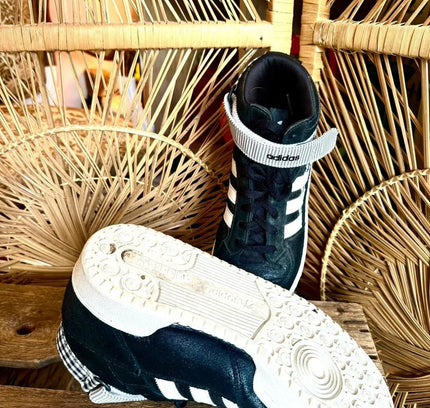 adidas gazelle silver green womens Vintage 90s Adidas Forum Hi Top Sneaker Trainers – Yatva