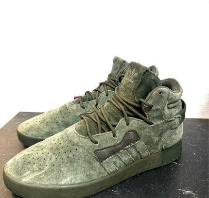Vintage 90s Adidas Tubular Invader Strap Shoes - Yatva